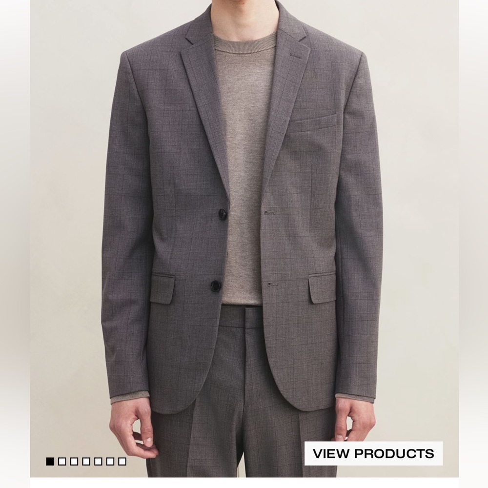 Slim fit blazer jacket - Picture 3 of 4